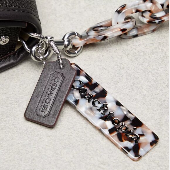 Coach Wavy Dinky Bag In Coachtopia Leather NWT - Picture 9 of 9